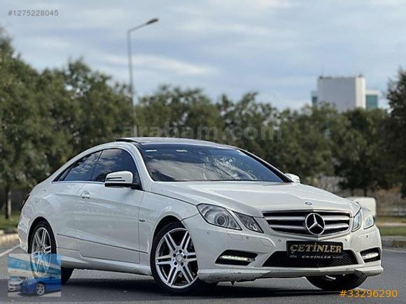 ÇETİNLER''DEN 2012 MODEL MERCEDES E250CDI COUPE AMG