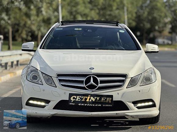 ÇETİNLER''DEN 2012 MODEL MERCEDES E250CDI COUPE AMG