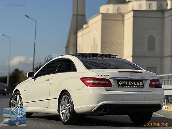 ÇETİNLER''DEN 2012 MODEL MERCEDES E250CDI COUPE AMG
