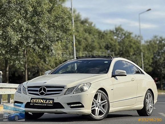 ÇETİNLER''DEN 2012 MODEL MERCEDES E250CDI COUPE AMG