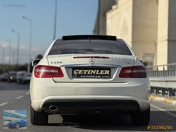 ÇETİNLER''DEN 2012 MODEL MERCEDES E250CDI COUPE AMG