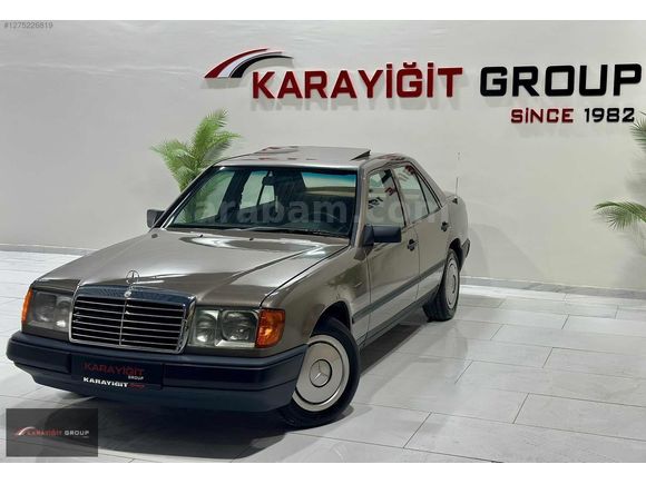 1989-MERCEDES-200E-SUNROOF-KOLEKSİYONLUK-KAHVERENGİ-TERTEMİZ