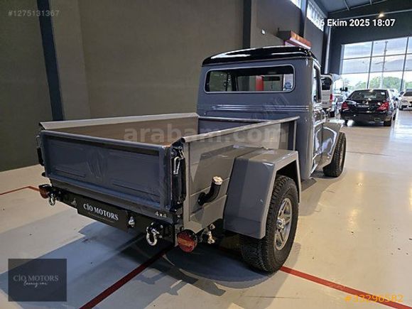 -CİO MOTORS-WILLYS TRUCK-4X4-POWER DİREKSİYON-
