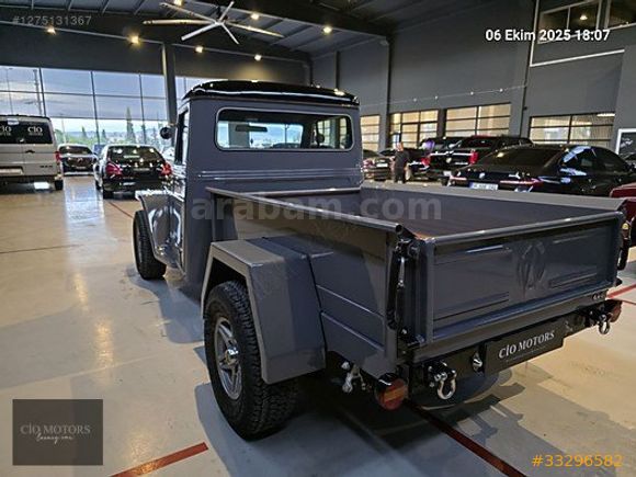 -CİO MOTORS-WILLYS TRUCK-4X4-POWER DİREKSİYON-