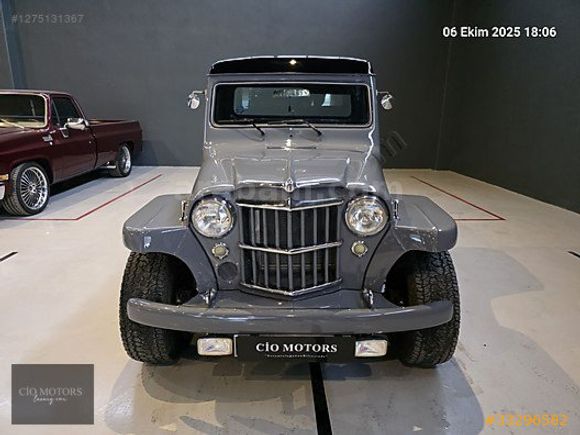 -CİO MOTORS-WILLYS TRUCK-4X4-POWER DİREKSİYON-