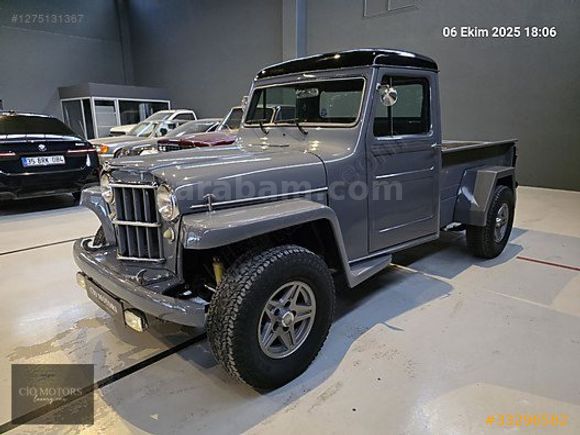 -CİO MOTORS-WILLYS TRUCK-4X4-POWER DİREKSİYON-