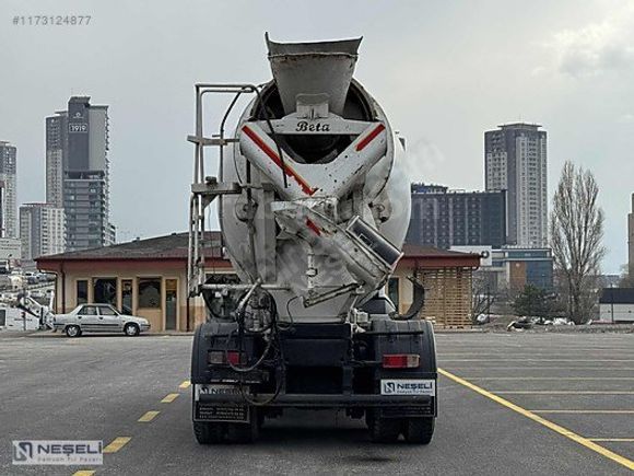 NEŞELİ'DEN *K.K.18 AY TAKSİT* 2015 CARGO 4136M 12 M³ MİKSER