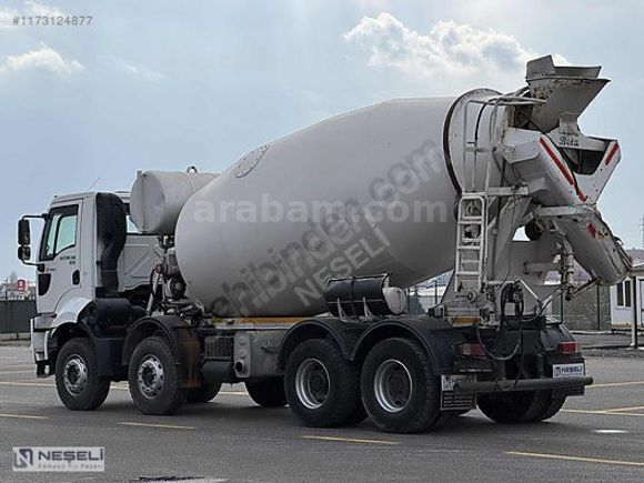 NEŞELİ'DEN *K.K.18 AY TAKSİT* 2015 CARGO 4136M 12 M³ MİKSER