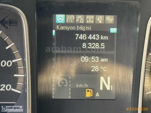 NEŞELİ'DEN *K.K.18 AY TAKSİT* 2017 ACTROS 1842 RET+AC+TRNSPORT