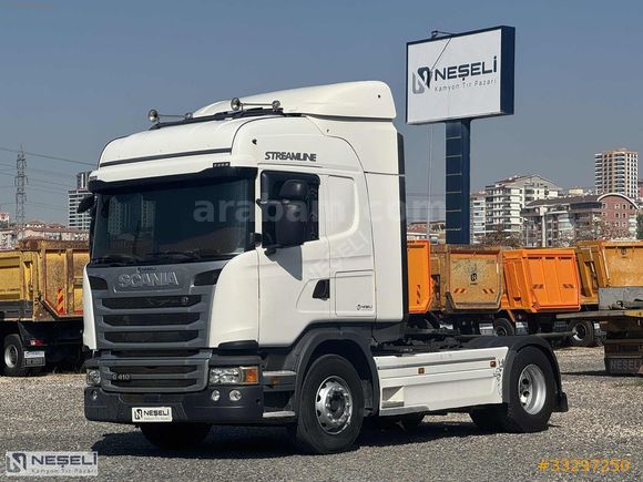 NEŞELİ'DEN *K.K.18 AY TAKSİT* 2017 SCANIA G 410 RETARDER+A/C