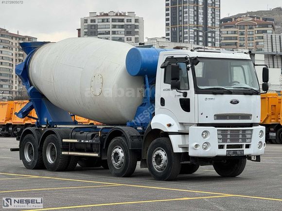 NEŞELİ'DEN *K.K.18 AY TAKSİT* 2014 CARGO 4136M 12 M³ MİKSER