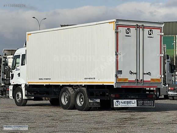 NEŞELİ İSTANBUL-2009 2524 FORD CARGO KAPALI SAC KASALI