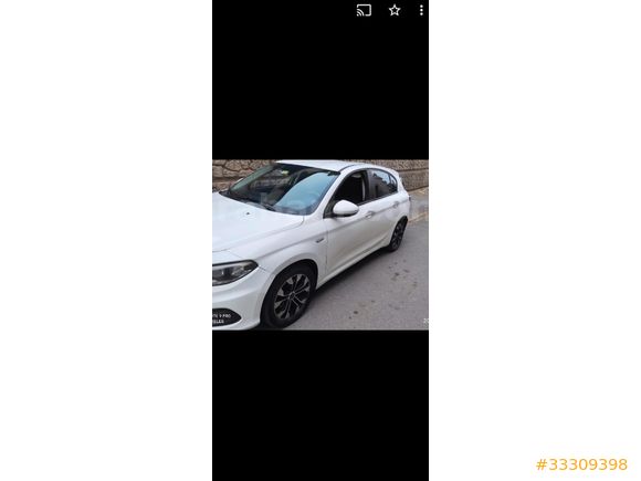 Sahibinden Fiat Egea 1.3 Multijet Easy Plus 2016 Model  195.000 km Beyaz