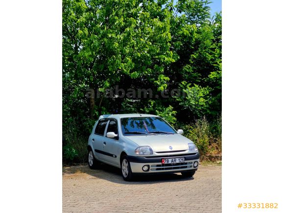 DUR-CAR DAN Renault Clio 1.4 RNA  TESİSAT YÜKLÜ 2001 MODEL
