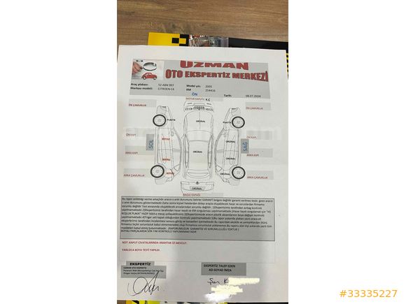 Sahibinden full bakımlı Citroen C4 1.6 benzin lpg