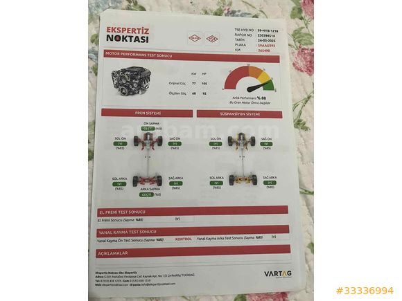 Sahibinden Volkswagen Jetta 1.6 TDi Primeline 2011 Model 