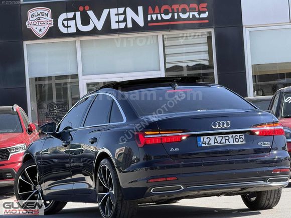 /// 2019 MODEL+40 TDI AUDİ A6+HATASIZ BOYASZ+YETKLİ SERVS BAKMLI