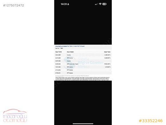 FİAT LİNEA 1.3 MULTİJET DYNAMİC