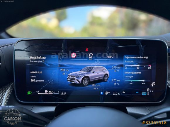 2025-GLC180-AMG-TABA-ISITMA-SOĞUTMA-D.LİGHT-ELEK.BGJ-KEYLESS