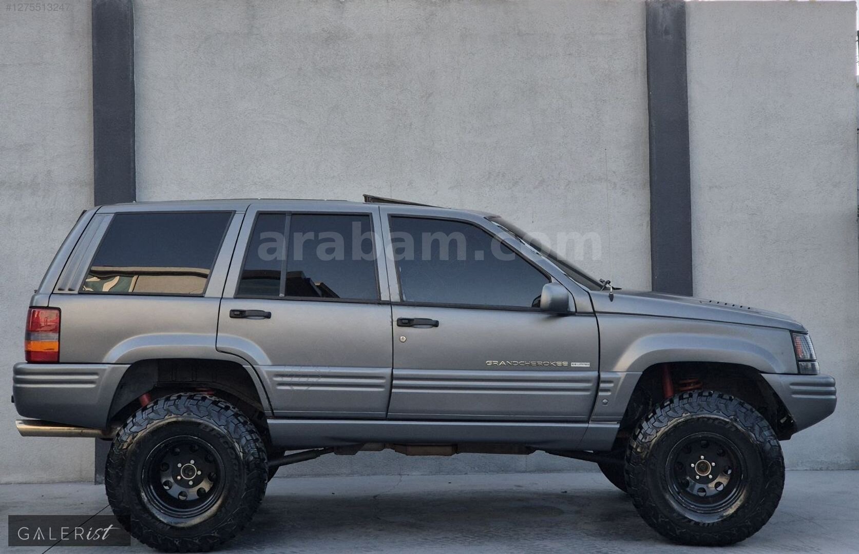 Galeriden Jeep Grand Cherokee 5.9 Limited 1998 Model İstanbul 224.000 km Gri 4