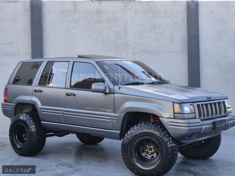 Galeriden Jeep Grand Cherokee 5.9 Limited 1998 Model İstanbul 224.000 km Gri
