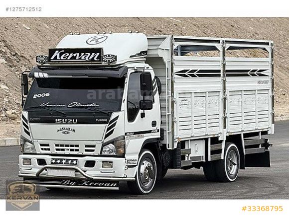 KERVAN OTOMOTİV'DEN 2006 MODEL ISUZU NPR FULL AKSESUAR HATASIZ..