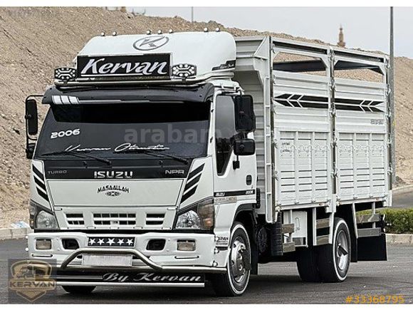 KERVAN OTOMOTİV'DEN 2006 MODEL ISUZU NPR FULL AKSESUAR HATASIZ..
