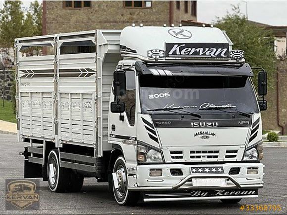 KERVAN OTOMOTİV'DEN 2006 MODEL ISUZU NPR FULL AKSESUAR HATASIZ..
