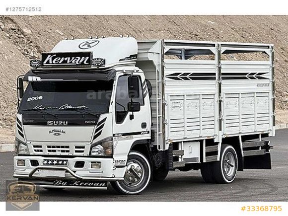KERVAN OTOMOTİV'DEN 2006 MODEL ISUZU NPR FULL AKSESUAR HATASIZ..