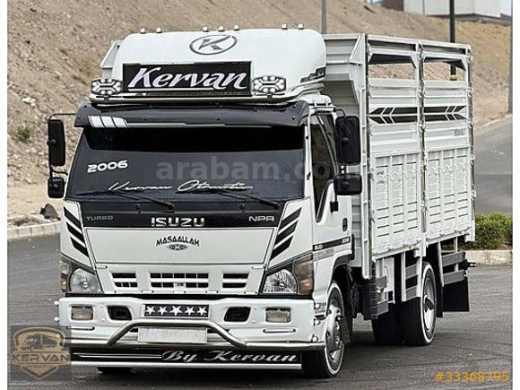KERVAN OTOMOTİV'DEN 2006 MODEL ISUZU NPR FULL AKSESUAR HATASIZ..