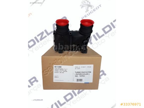 TURBO RADYATÖR (INTERCOOLER) 0384L4