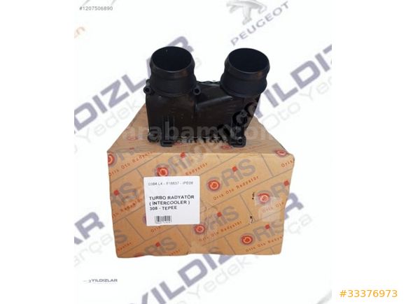TURBO RADYATÖR (INTERCOOLER) 0384L4