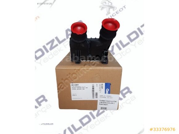 TURBO RADYATÖR (INTERCOOLER) 0384L9
