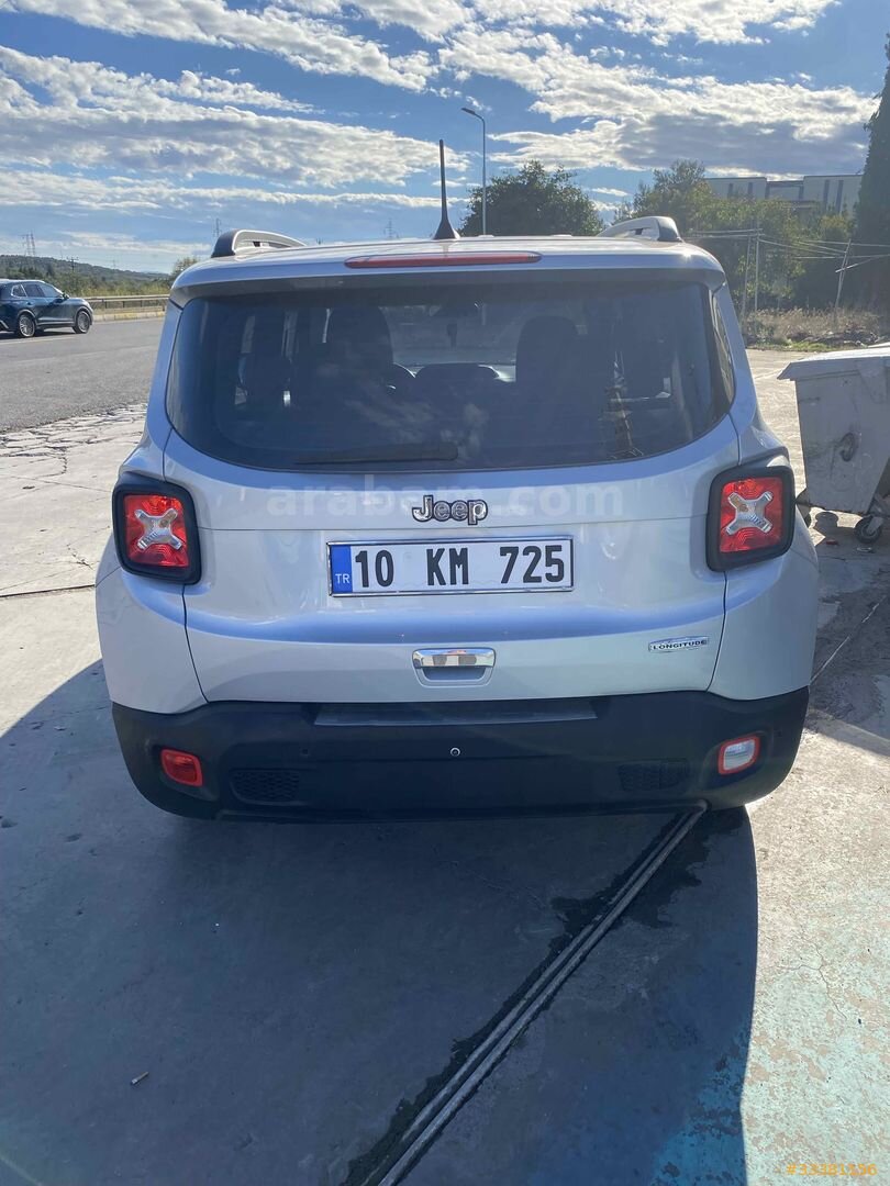 Galeriden Jeep Renegade 1.6 MultiJet Limited 2020 Model İzmir 102.000 km Gri (Gümüş) 5