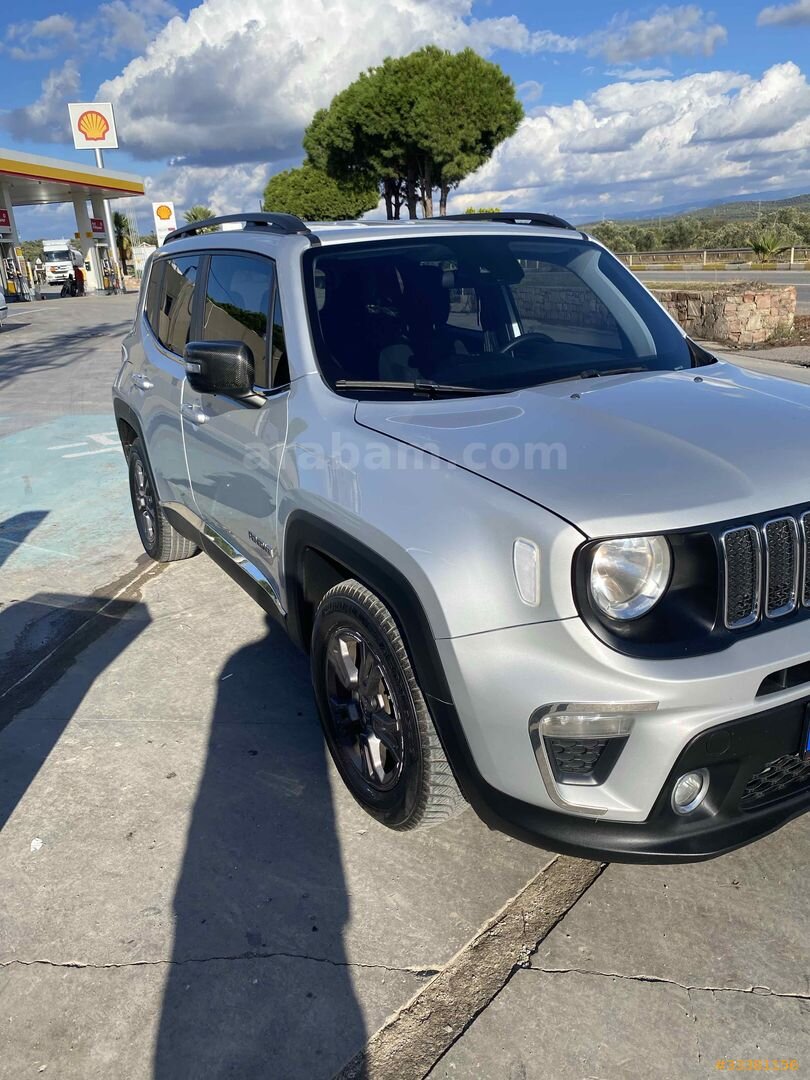 Galeriden Jeep Renegade 1.6 MultiJet Limited 2020 Model İzmir 102.000 km Gri (Gümüş) 2