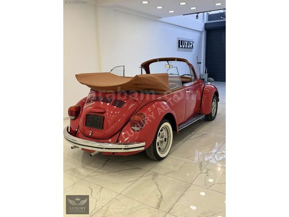 LUXURY AUTO'DAN 1970 VW BEETLE 1303 CABRİO EMSALSİZ RESTORE