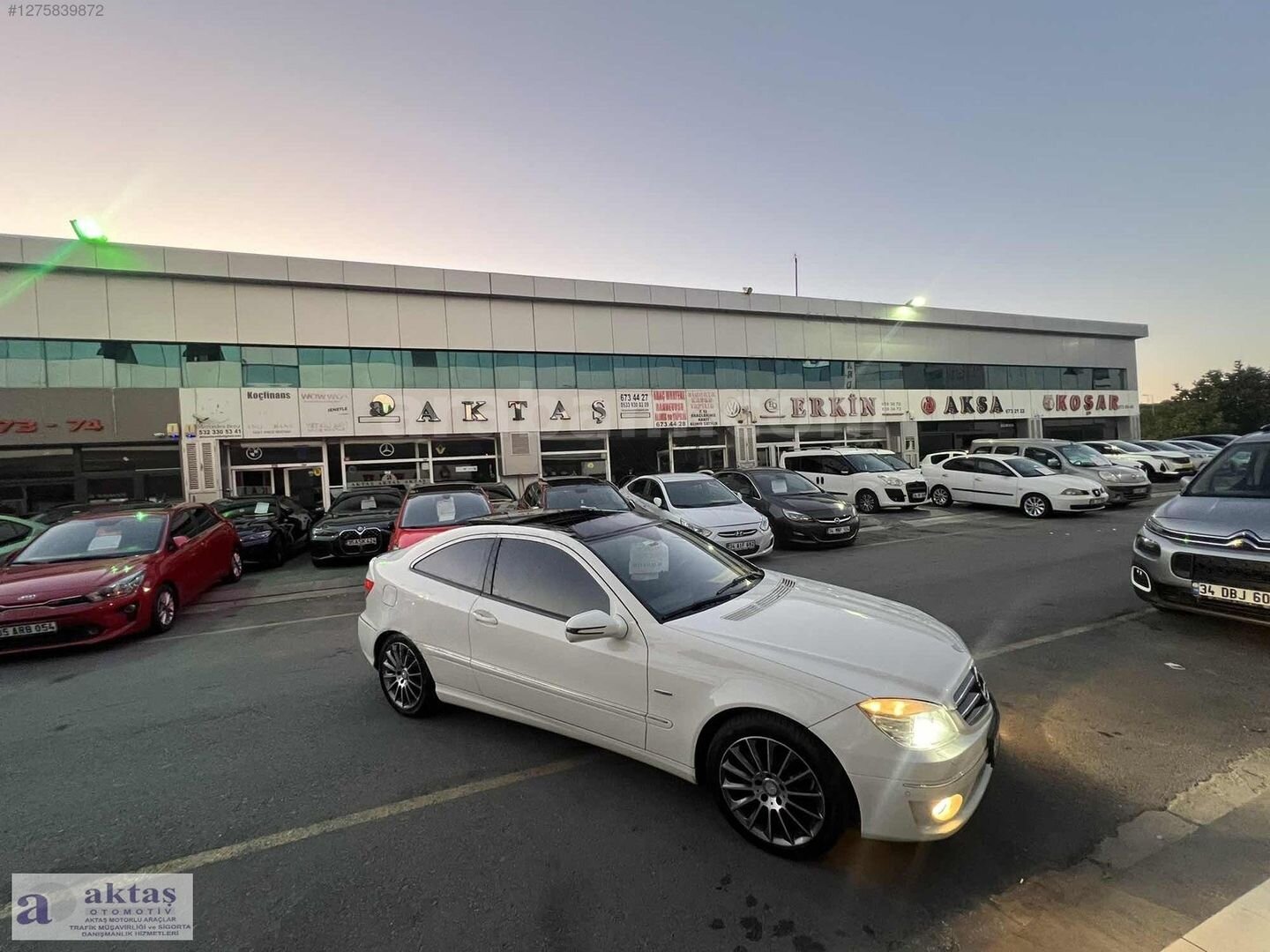 Galeriden Mercedes - Benz CLC 160 BlueEFFICIENCY 2009 Model İstanbul 245.000 km Beyaz 6