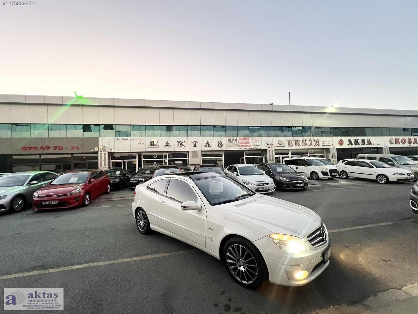 Galeriden Mercedes - Benz CLC 160 BlueEFFICIENCY 2009 Model İstanbul 245.000 km Beyaz 7