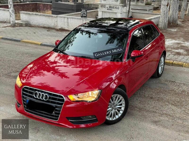 Galeriden Audi A3 Sportback 1.6 TDI Ambition 2013 Model Gaziantep 201.000 km Kırmızı