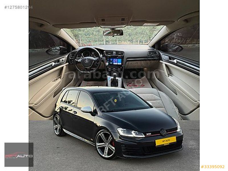 VOLKSWAGEN GOLF 1.4 TSİ COMFORTLİNE 2014 MODEL AFYONKARAHİSAR 218.000 KM SİYAH