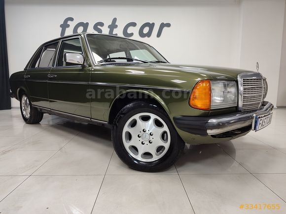 1977 MERCEDES 123 KASA 220D KOLLEKSİYONLUK
