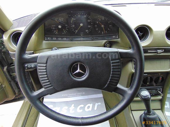 1977 MERCEDES 123 KASA 220D KOLLEKSİYONLUK