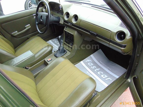 1977 MERCEDES 123 KASA 220D KOLLEKSİYONLUK