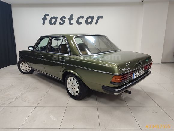 1977 MERCEDES 123 KASA 220D KOLLEKSİYONLUK