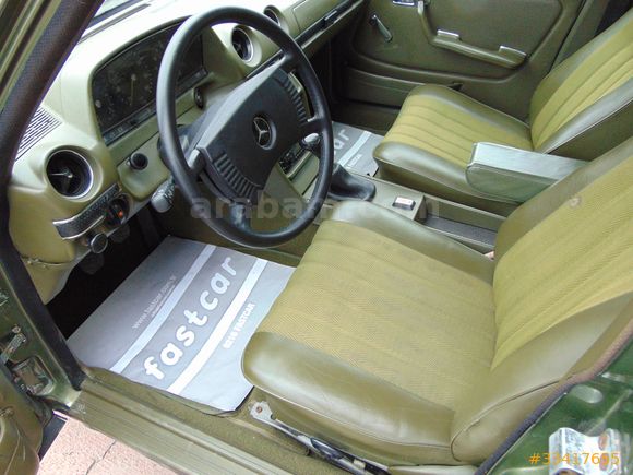 1977 MERCEDES 123 KASA 220D KOLLEKSİYONLUK