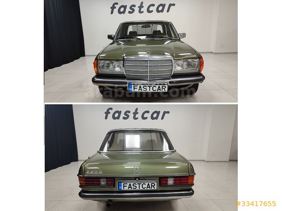 1977 MERCEDES 123 KASA 220D KOLLEKSİYONLUK