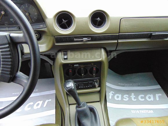 1977 MERCEDES 123 KASA 220D KOLLEKSİYONLUK