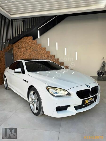 Galeriden BMW 6 Serisi 640d xDrive Gran Coupe M Sport 2013 Model Ankara 178.000 km Beyaz