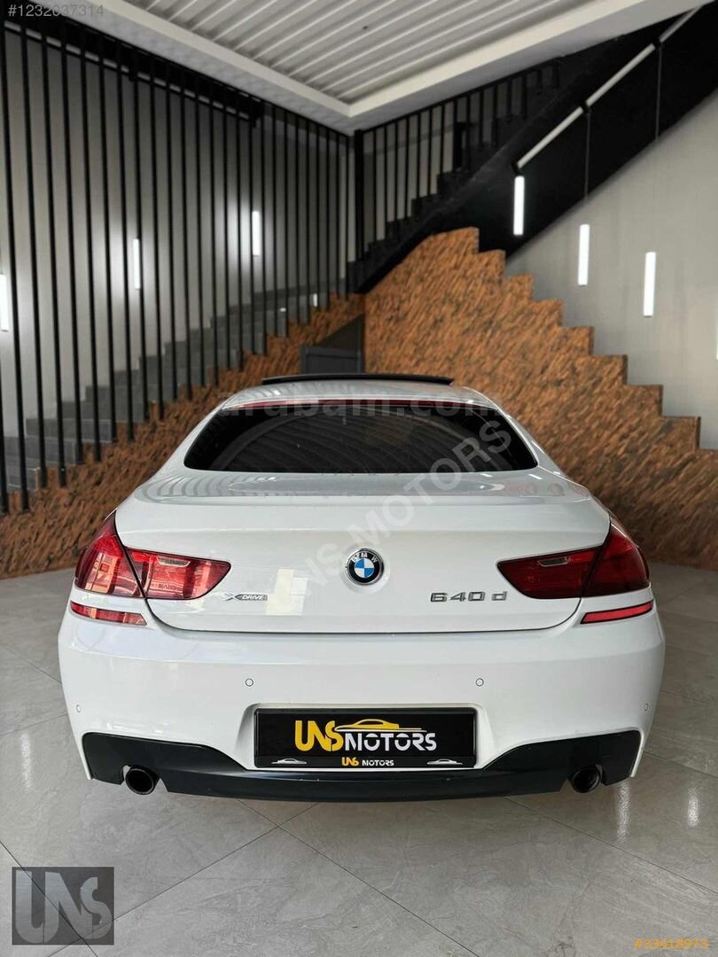 Galeriden BMW 6 Serisi 640d xDrive Gran Coupe M Sport 2013 Model Ankara 178.000 km Beyaz 7