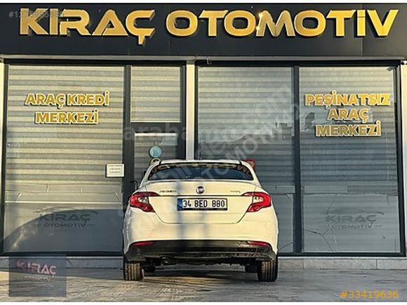 350 BİN PEŞİNAT İLE 2018 EGEA 1.6 OTOMATİK